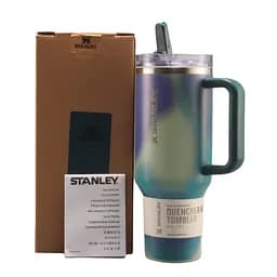 Термокухоль Stanley Quencher ProTour Flip Straw Tumbler з неіржавкої сталі Coastal Teal Motion 1,18 л KT6007877