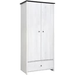 Шкаф распашный с ящиком ВМК (БРВ) Порто SZF2D1S Джанни/Сосна ларико (BRW-1835)