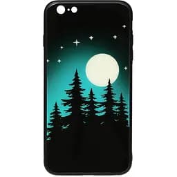 Чохол-накладка Toto Night Light Print Glass Case Apple iPhone 6 Plus/6S Plus Full Moon