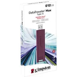 Флеш-накопичувач Kingston 512GB USB3.2 Gen 2 DataTraveler Max DTMAXA/512GB (DTMAXA/512GB) - мініатюра 3