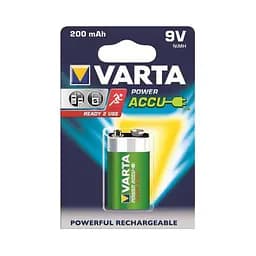 Акумулятор VARTA POWER ACCU 6F22 9V 200mAh NI-MH