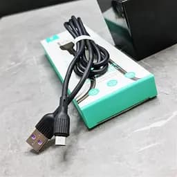 Кабель SkyDolphin S03V USB - micro USB (M/M), 1 м, Black (USB-000420) - мініатюра 2