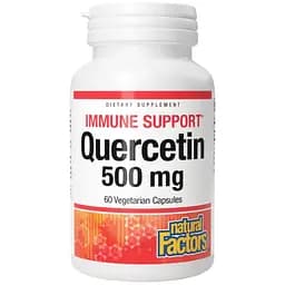 Кверцетин Natural Factors Quercetin 500 мг 60 веганських капсул