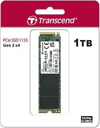 Накопичувач SSD Transcend m.2 NVMe 1Tb 115S (TS1TMTE115S) - мініатюра 2