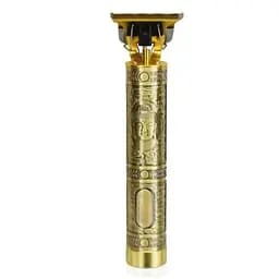 Машинка для стрижки Shuke T9 на акумуляторі з 4 насадками металева
