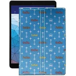 Чохол StatusCASE з екошкіри для планшету Apple iPad Air 2019 (A2152 А2153 А2123) Фешн блакитний