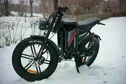 Електрофетбайк Corso Komodo MAX 20" (1200W 60V 21Ah) Чорний - мініатюра 8