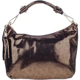 Жіноча сумка Realer P112 антична латунь