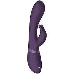 Вибратор-кролик Vive Cato 22 см (фиолетовый)