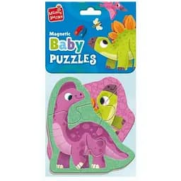 Детский магнитный бейби пазл Vladi Toys Динозаврики 7 элементов (VT3208-27)