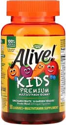 Вітаміни та мінерали Nature's Way Alive! Gummies Multi-Vitamin for Children, 90 желейок