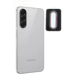 Захисне скло DK для Samsung Galaxy A36 A366 на камеру Lens Metal Ring Eagle Eye 020527 pink