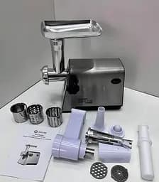 Багатофункціональна електрична м'ясорубка Zepline ZP-00207 4000W, кухонний комбайн 3в1 з насадками для шатківниці - мініатюра 6