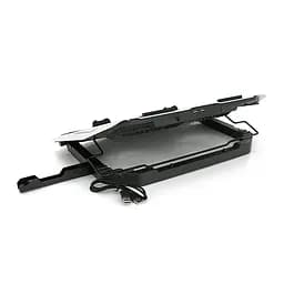 Підставка для ноутбука IceCoorel N9, 10-18", 2*125mm 1400±10% RPM, корпус пластик+алюміній, 2xUSB 2.0 + LCD display, 461x298x52mm, Silver, Box, Q8 - мініатюра 3