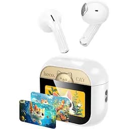 Бездротові TWS навушники Hoco EW89 Kissa White