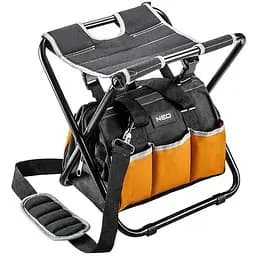 Табурет NEO Tools складной с монтерской сумкой 340x90x460 мм 84-306