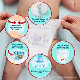 Уцінка. Набір трусики-підгузки Pampers Premium Care Pants Розмір 4 (9-15 кг) 114 шт. - мініатюра 5