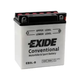 Акумулятор автомобільний EXIDE CONVENTIONAL 5Ah Ев (-/+) (65EN) (EB5L-B)
