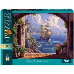 Пазл Danko Toys Магия Сицилийского побережья 1000 элементов C1000-13-02 