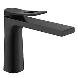 Смеситель для умывальника Rea Soul низкий black REA-B9994 Черный маовый