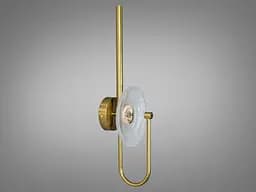 Бра настінне LED Diasha F3791, 3W, золото, стиль лофт, діаметр 18 см, світловий потік 165 лм, IP20 - мініатюра 3