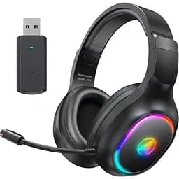 Бездротова ігрова гарнітура Awinnasey з мікрофоном та шумозаглушенням для PS4 PS5 ПК Mac Switch 