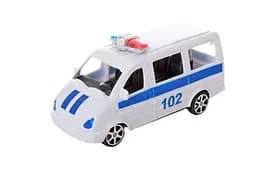 Машина инерционная J0088, пластик, в пакете (6980332090020) Синий