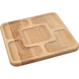 Менажниця Lis Kraїna дерев'яна 30 х 30 см (МА-КВ-3)