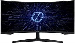 Монiтор Samsung 34" Odyssey G5 (LC34G55TWWIXUA) VA Black Curved - мініатюра 3