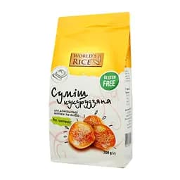 Суміш кукурудзяна World's Rice для домашньої випічки та хліба 700 г - мініатюра 2
