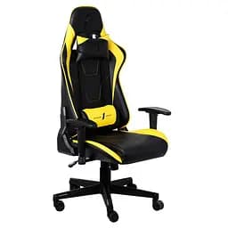 Крісло для геймерів 1stPlayer FK2 Black/Yellow (FK2-BKYE) - мініатюра 5