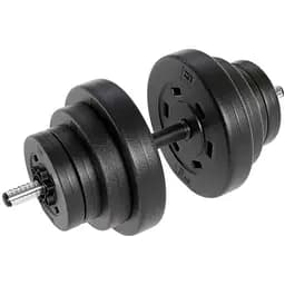 Гантель композитный Hop-Sport 20кг PRO с перчатками