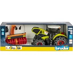 Уцінка. Іграшкова машинка Bruder Трактор Claas Axion 950 для прибирання снігу 1:16 (03017)  - мініатюра 15