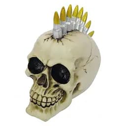 Череп декоративный Панк