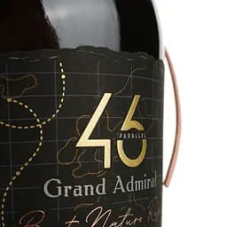 Вино ігристе 46 Parallel Grand Admiral Brut Nature Rose, рожеве, брют, 0,75 л - мініатюра 3