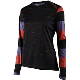 Велоджерси Troy Lee Designs Wmns Lilium LS Jersey Rugby Black XS (1106-358527001)