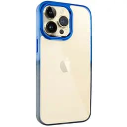 Чехол Epik TPU+PC Fresh sip series для Apple iPhone 13 Pro 6.1 Черный/Синий