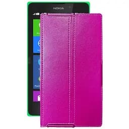 Чохол StatusCASE з екошкіри для планшету Nokia XL Рожевий