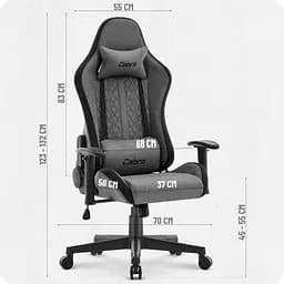 Крісло Cabro C508 Grey тканина - мініатюра 10