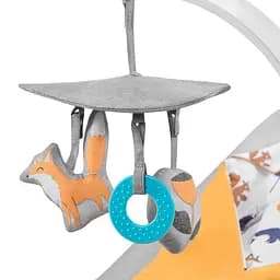 Шезлонг-качалка Kinderkraft Felio 2 Forest Yellow (5902533921102) - мініатюра 12