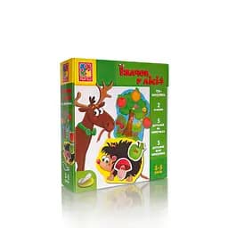 Міні-розвивашка з липучками Їжачок у лісі (українською)