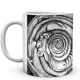 Кружка GeekLand Uzumaki Спираль UZMK 07 330 мл белая