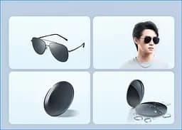 Окуляри сонцезахисні Mijia Nylon Polarized Sunglasses (BHR7440CN) - мініатюра 5