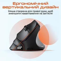 Мишка Meetion BTM010R RGB Bluetooth/Wireless Black (MT-BTM010R-A) - мініатюра 5