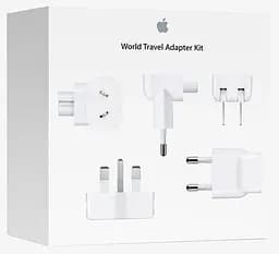 Комплект адаптеров Apple World Travel Adapter Kit (MD837) переходники на все розетки