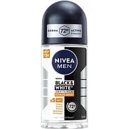 Антиперспирант Nivea Men Черное и Белое Невидимый Ultimate Impact шариковый 50 мл