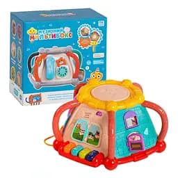 Музыкальный мультибокс TK Group все для развития ребенка в одной игрушке оранжевый
