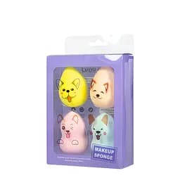 Набор спонж для макияжа 4 в 1 в ассортименте Makeup Sponge