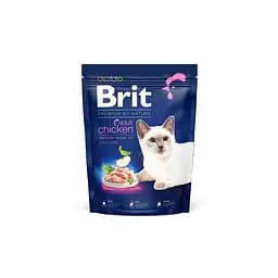 Сухий корм Brit Premium Cat Nature Adult Chicken для кішок, з куркою, 300 г
