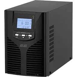 ДБЖ безперервної дії (Online) 2E OD1000, 1000VA/900W, LCD, USB, USB, 2xSchuko (2E-OD1000)